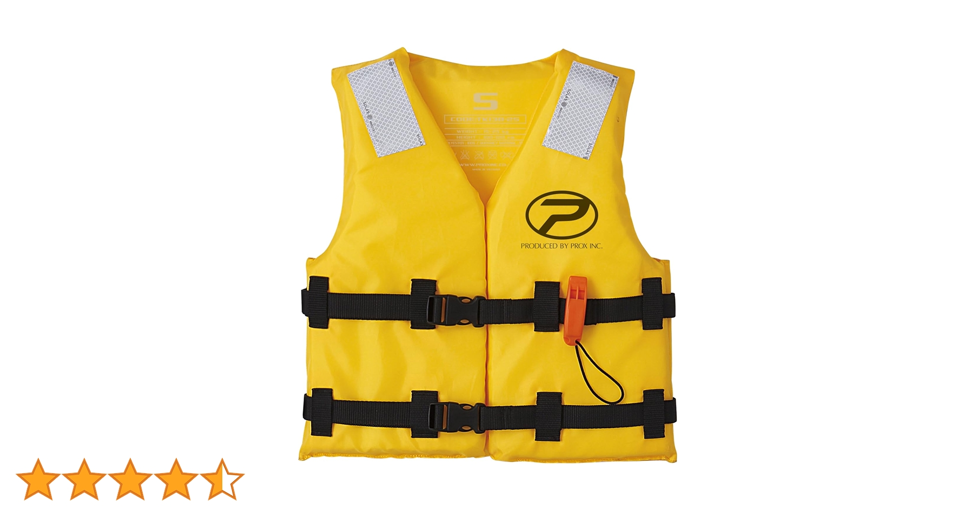 Amazon | プロックス(PROX) 小型船舶用救命胴衣検定品 型式承認